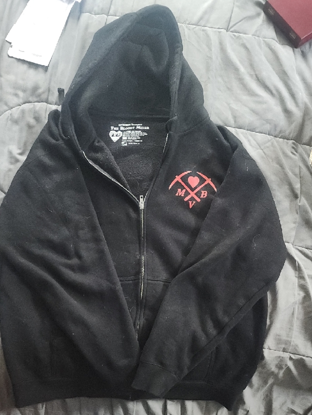 My Bloody Valentine Zip Up Hoodie - Picture 5 of 6